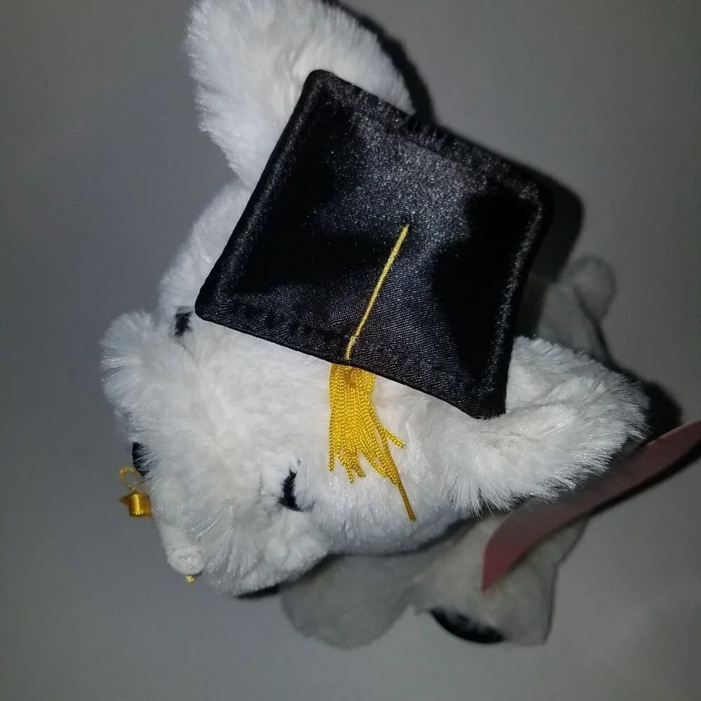 Aurora Jacques Little Lilly's Max Graduation Bulldog Puppy Dog Plush Gift w/TAG